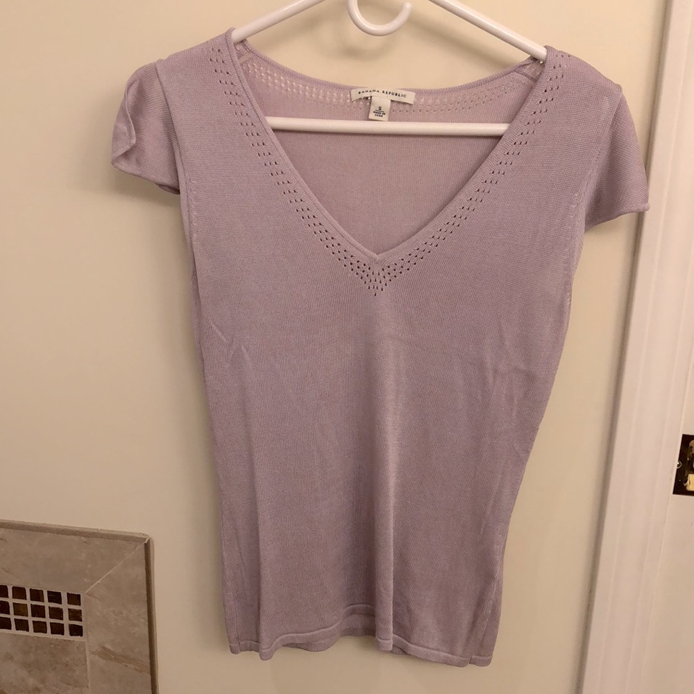 Banana Republic silk top